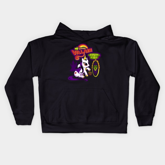 My Little Villain: Fairest of All Kids Hoodie by SwanStarDesigns